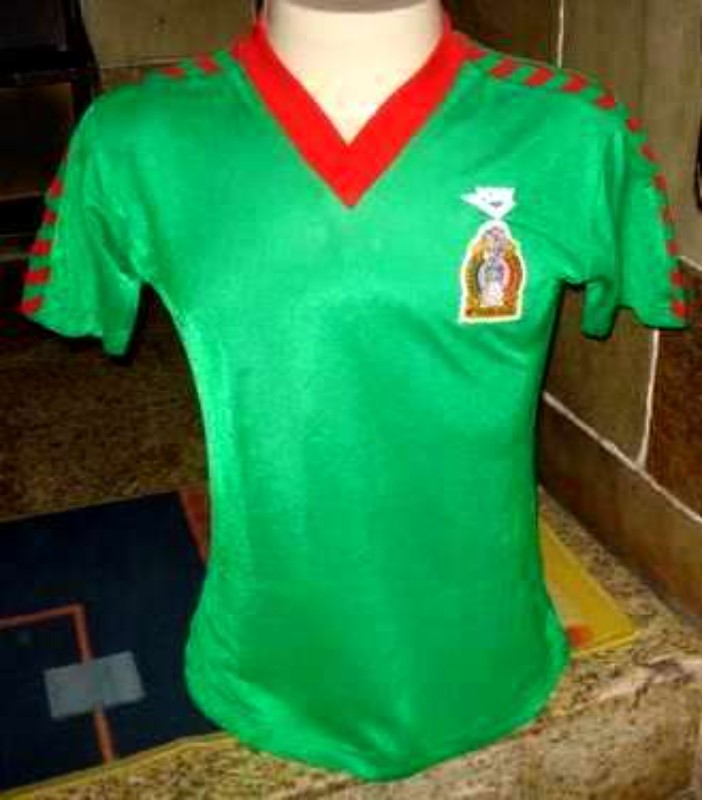 Primera equipación de México 1980