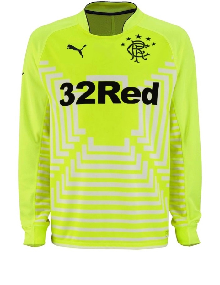 Equipación de portero de Glasgow Rangers 14-15