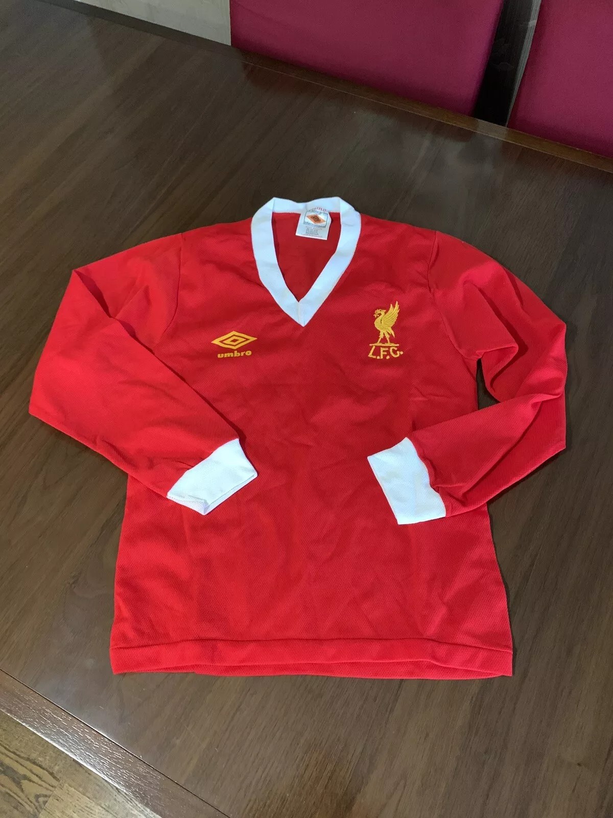 Primera equipación de LiverpoolFC 78-79