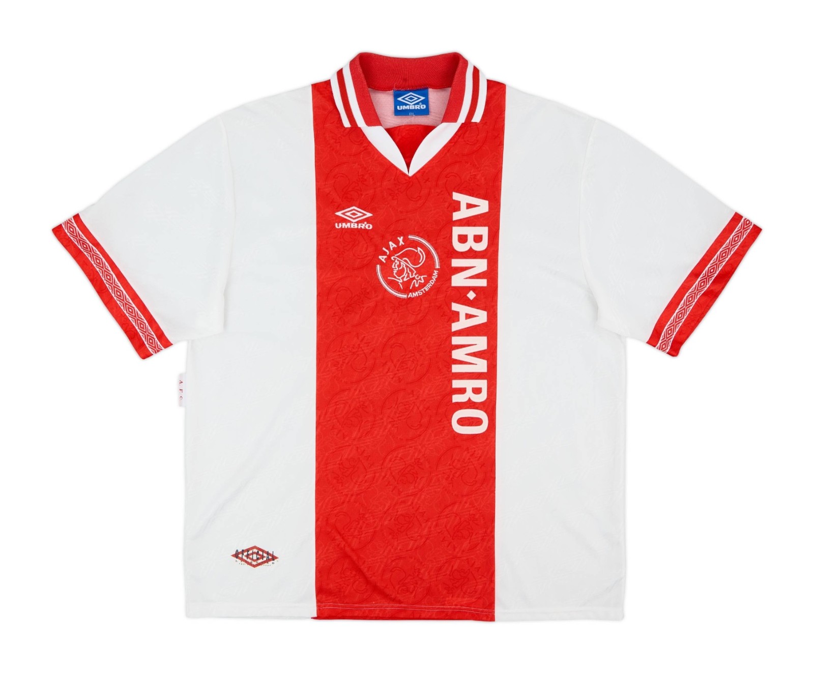 Primera equipación de Ajax 94-95