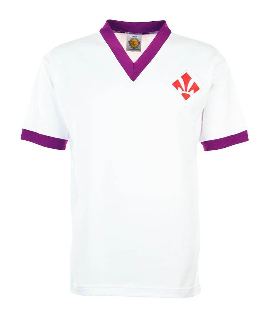 Segunda equipación de Fiorentina 60-61