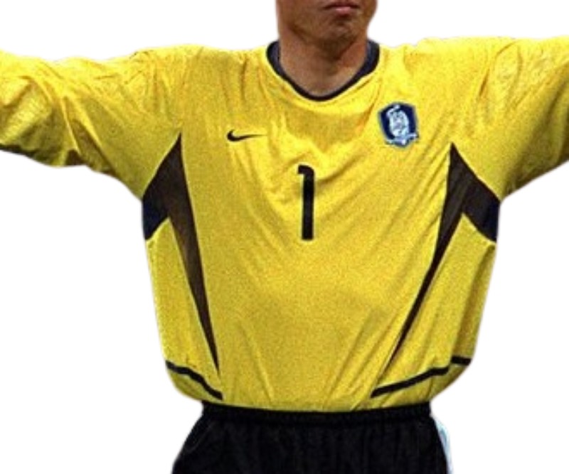 Equipación de portero de Rep. Corea 2002