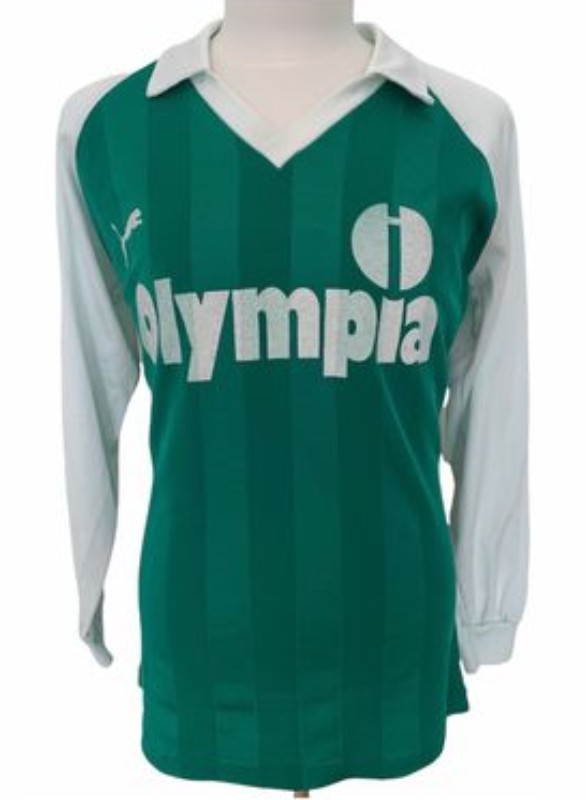Segunda equipación de Werder Bremen 83-84
