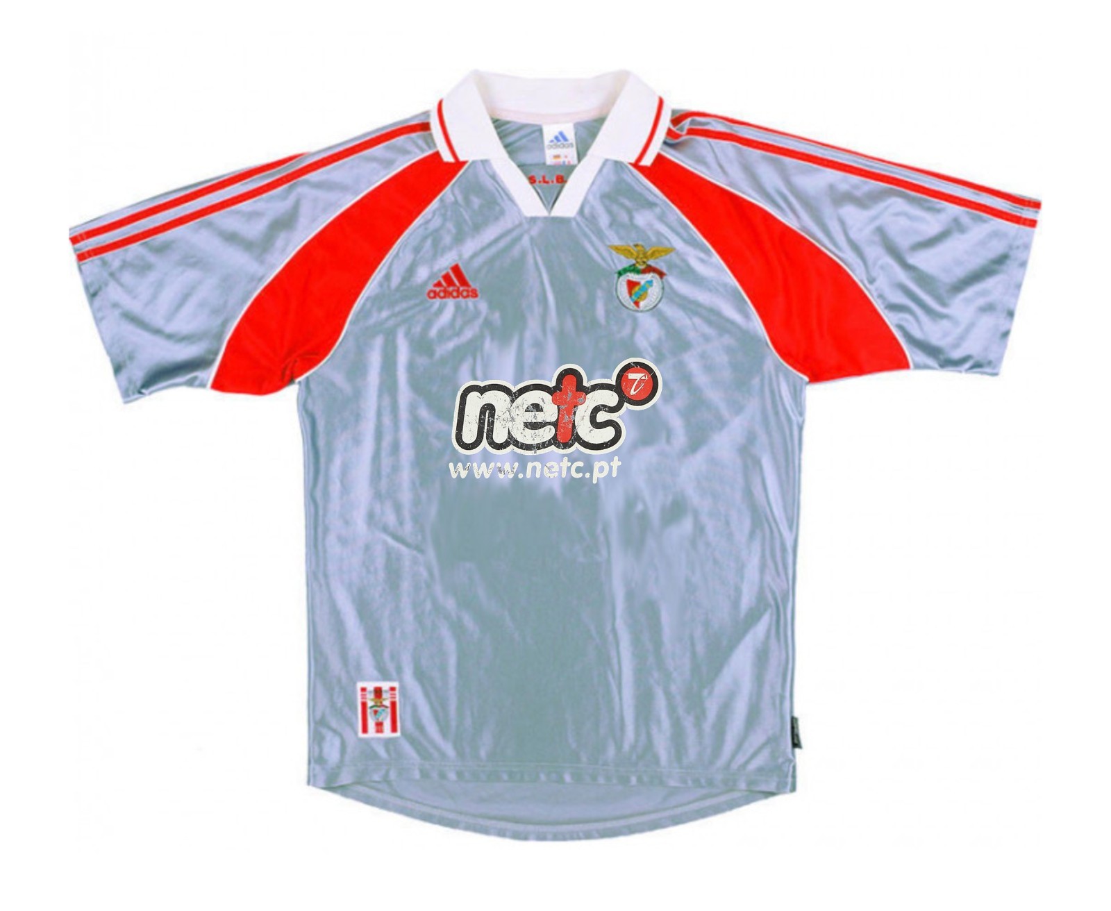 Segunda equipación de Benfica 00-01