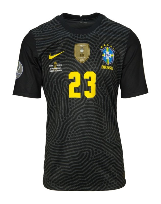Equipación de portero de Brasil 2021