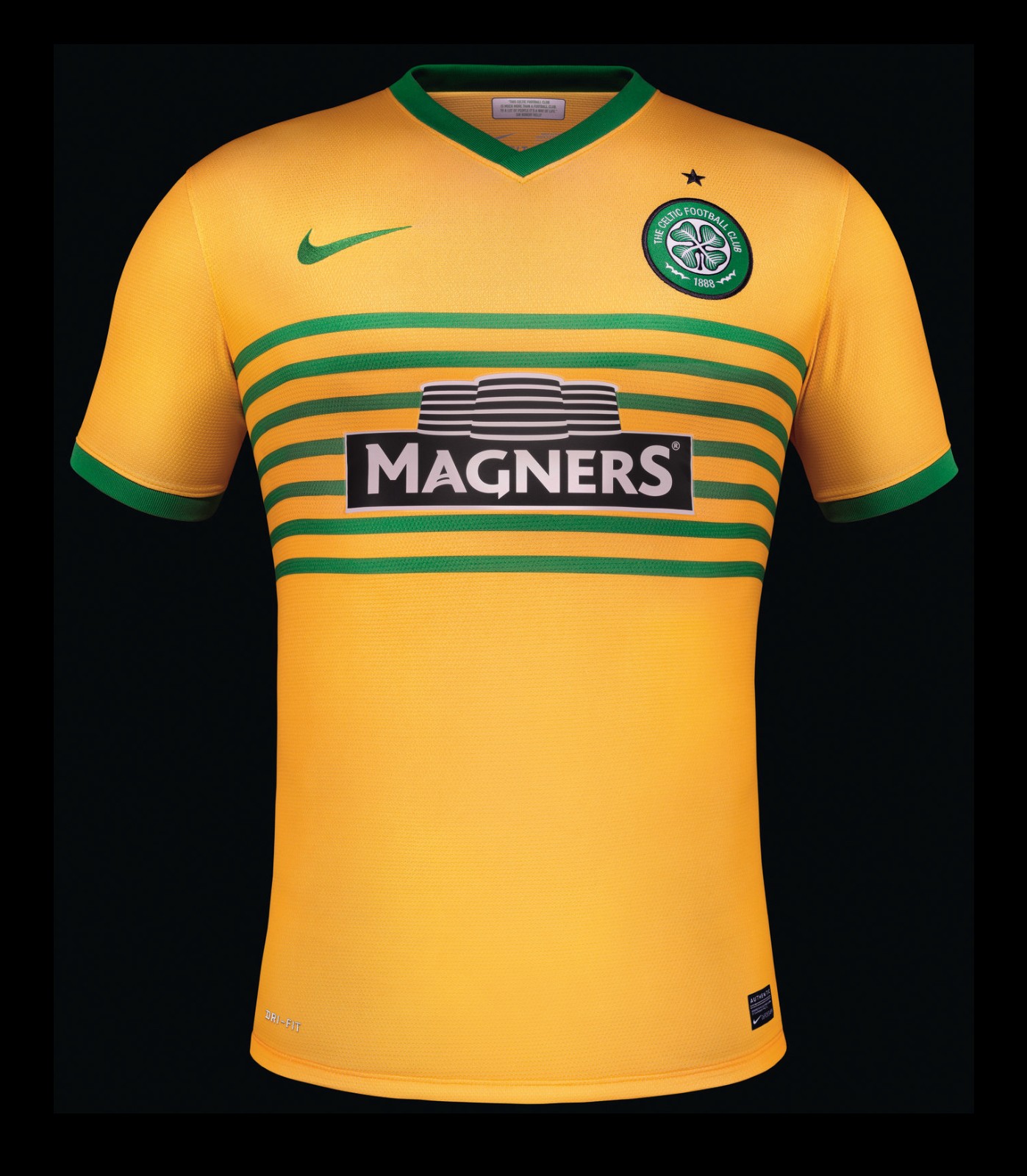 Segunda equipación de Celtic 13-14