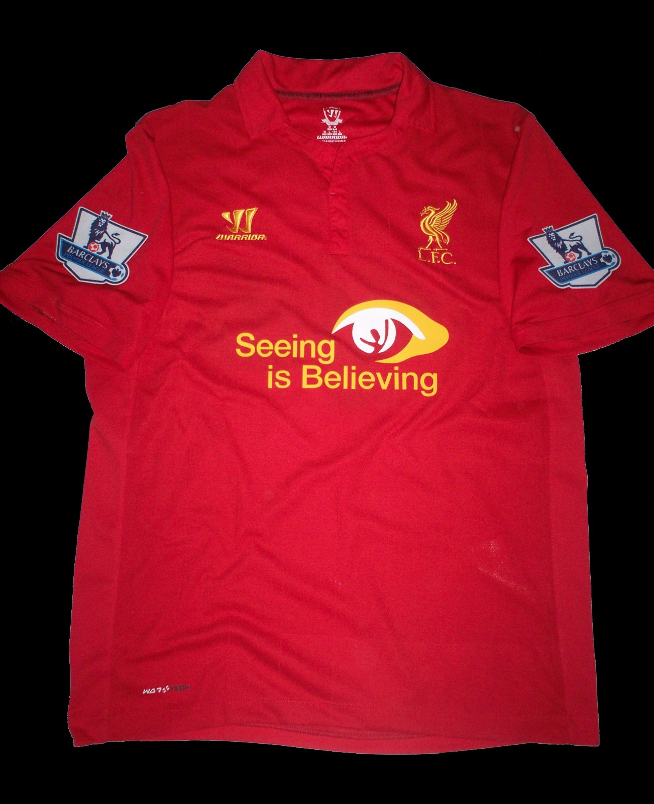 Primera equipación de LiverpoolFC 12-13