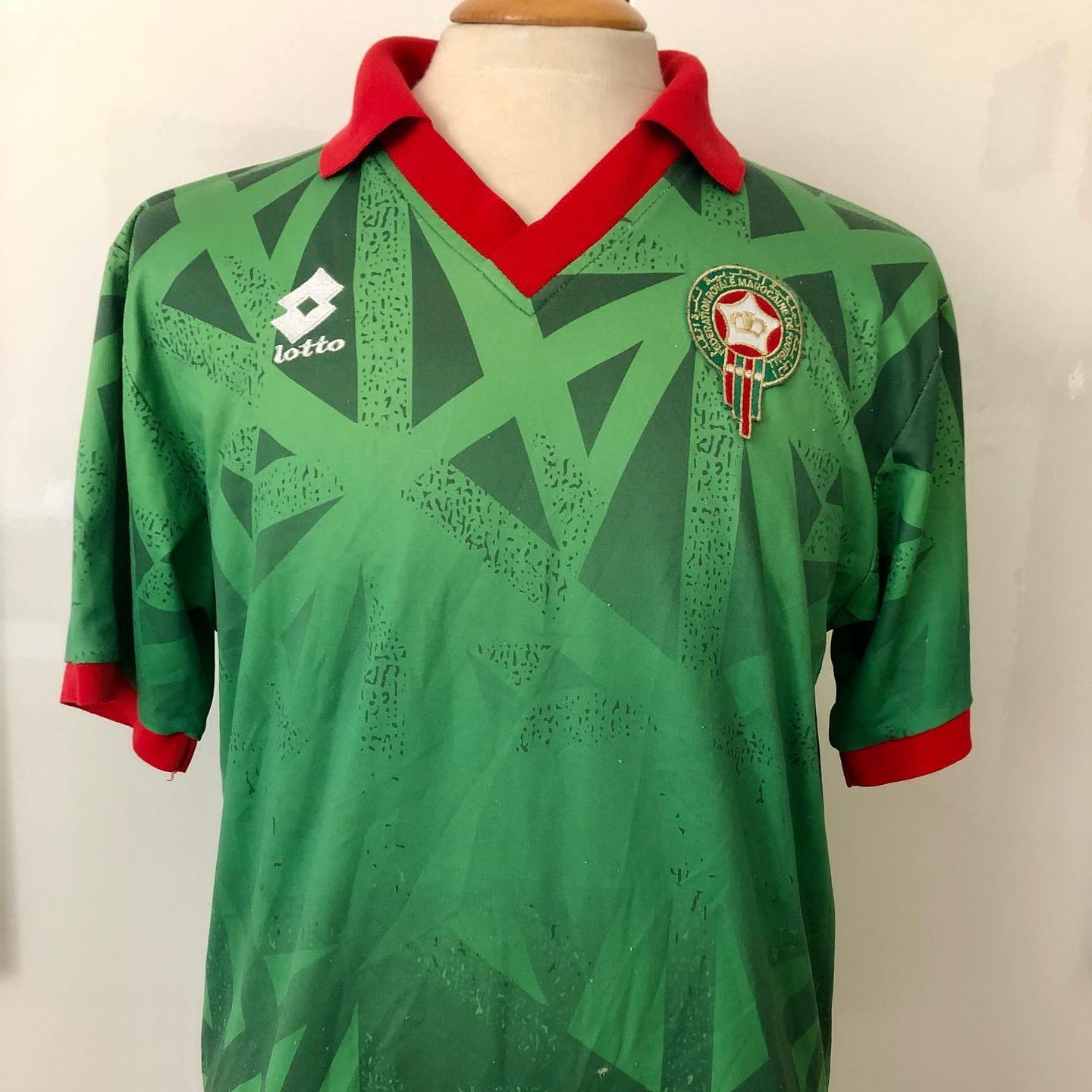 Segunda equipación de Marruecos 1996