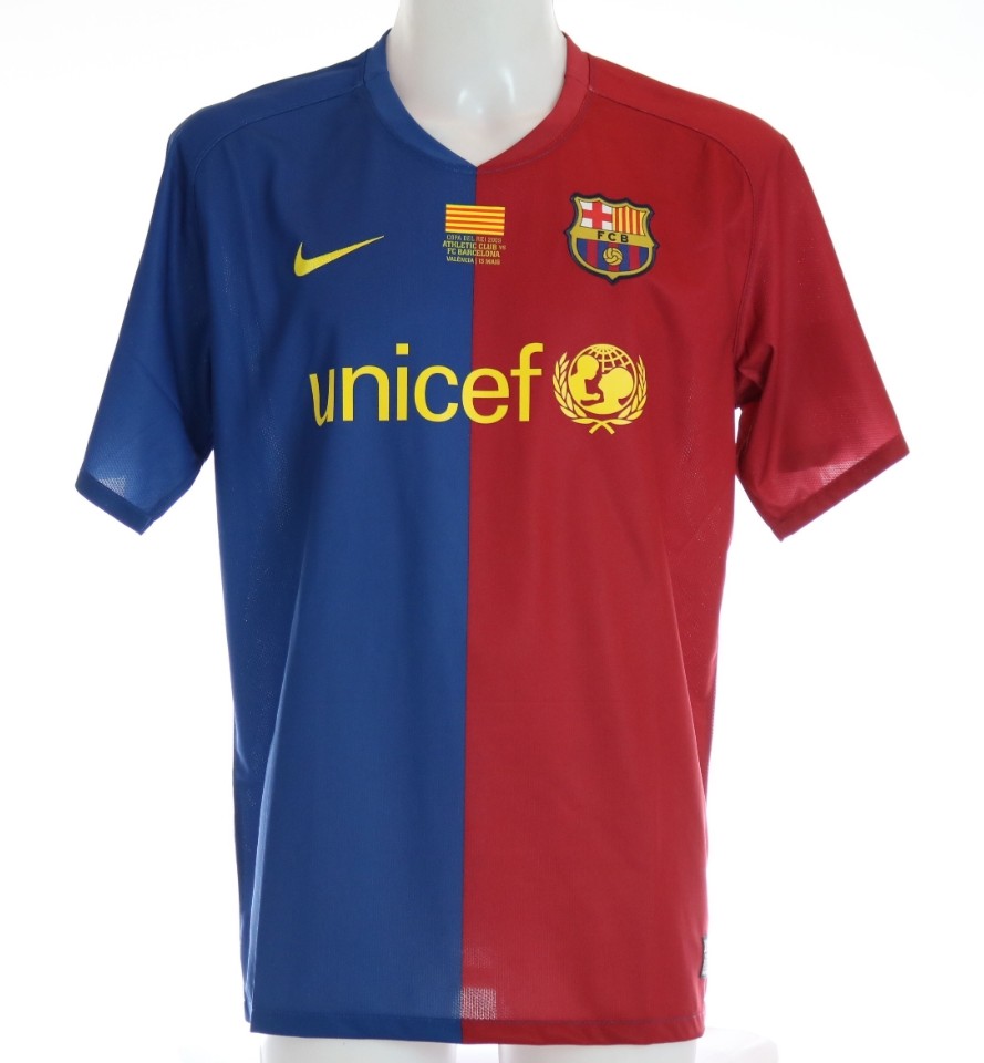 Equipación especial de Barcelona 08-09