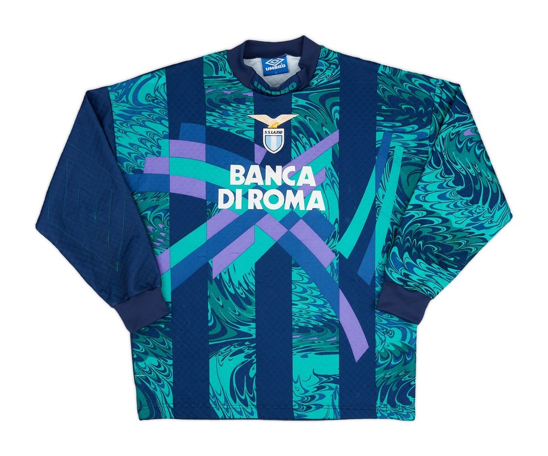 Equipación de portero de Lazio 95-96