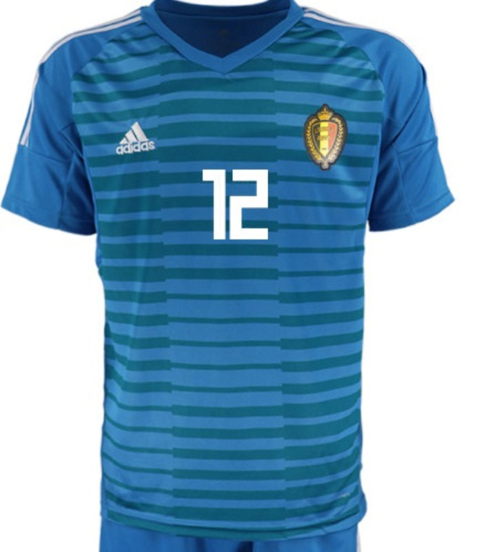 Equipación de portero de Bélgica 2018