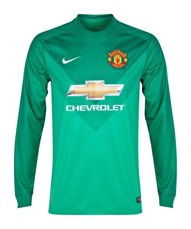 Equipación de portero de Manchester United 14-15