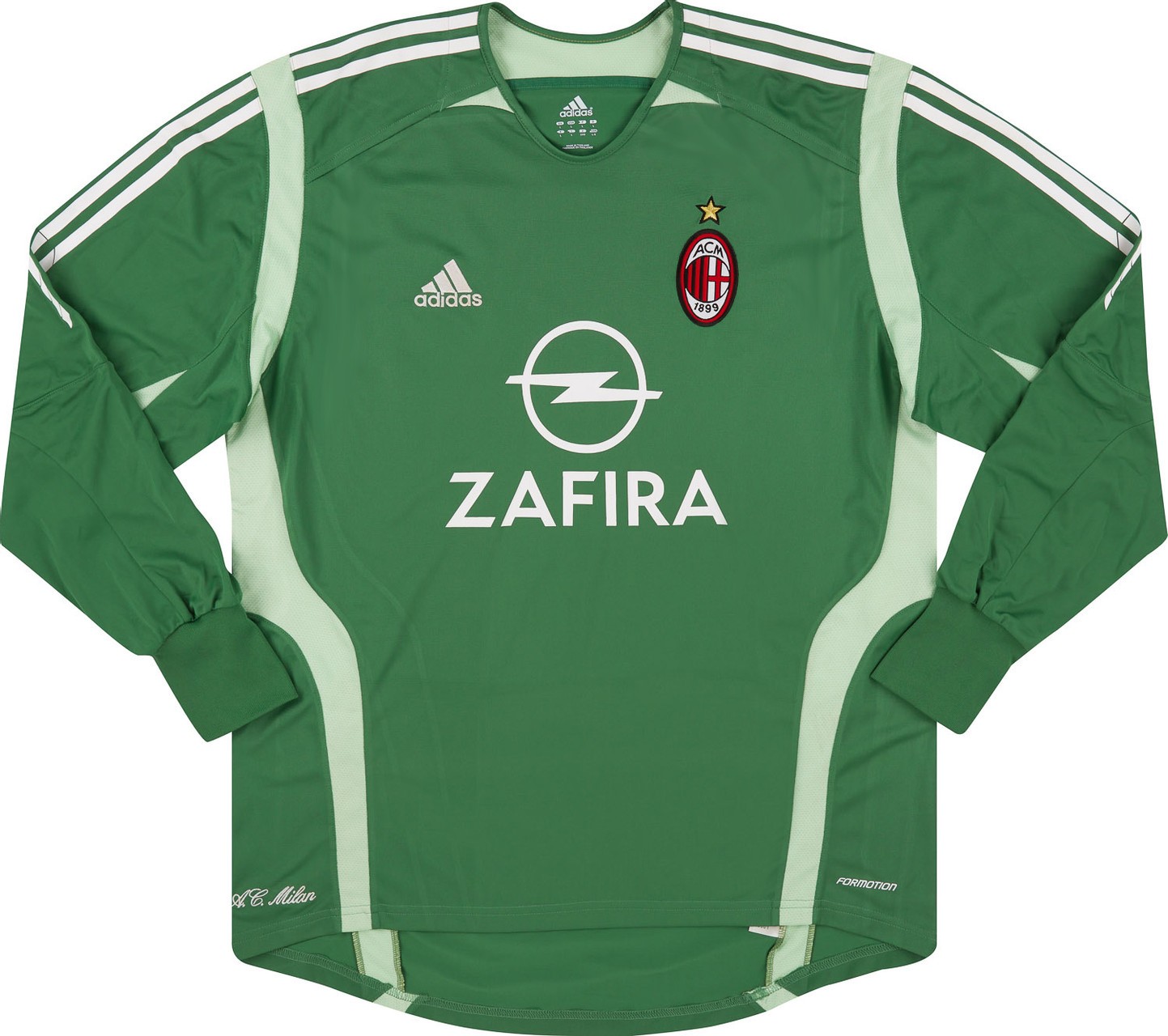 Equipación de portero de Milan 05-06