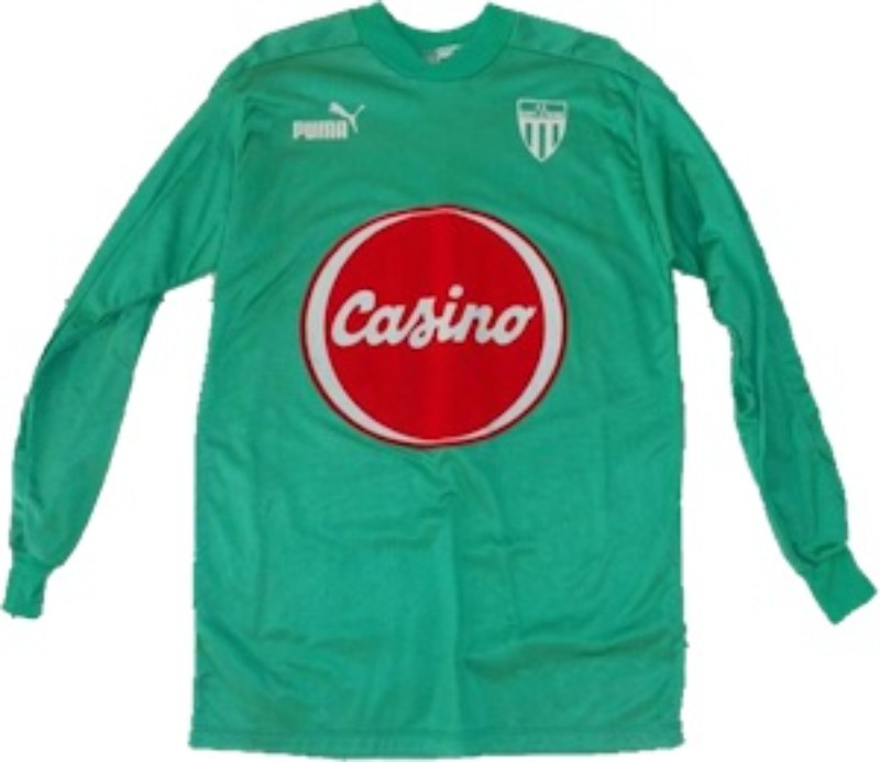 Primera equipación de Saint-Étienne 86-87