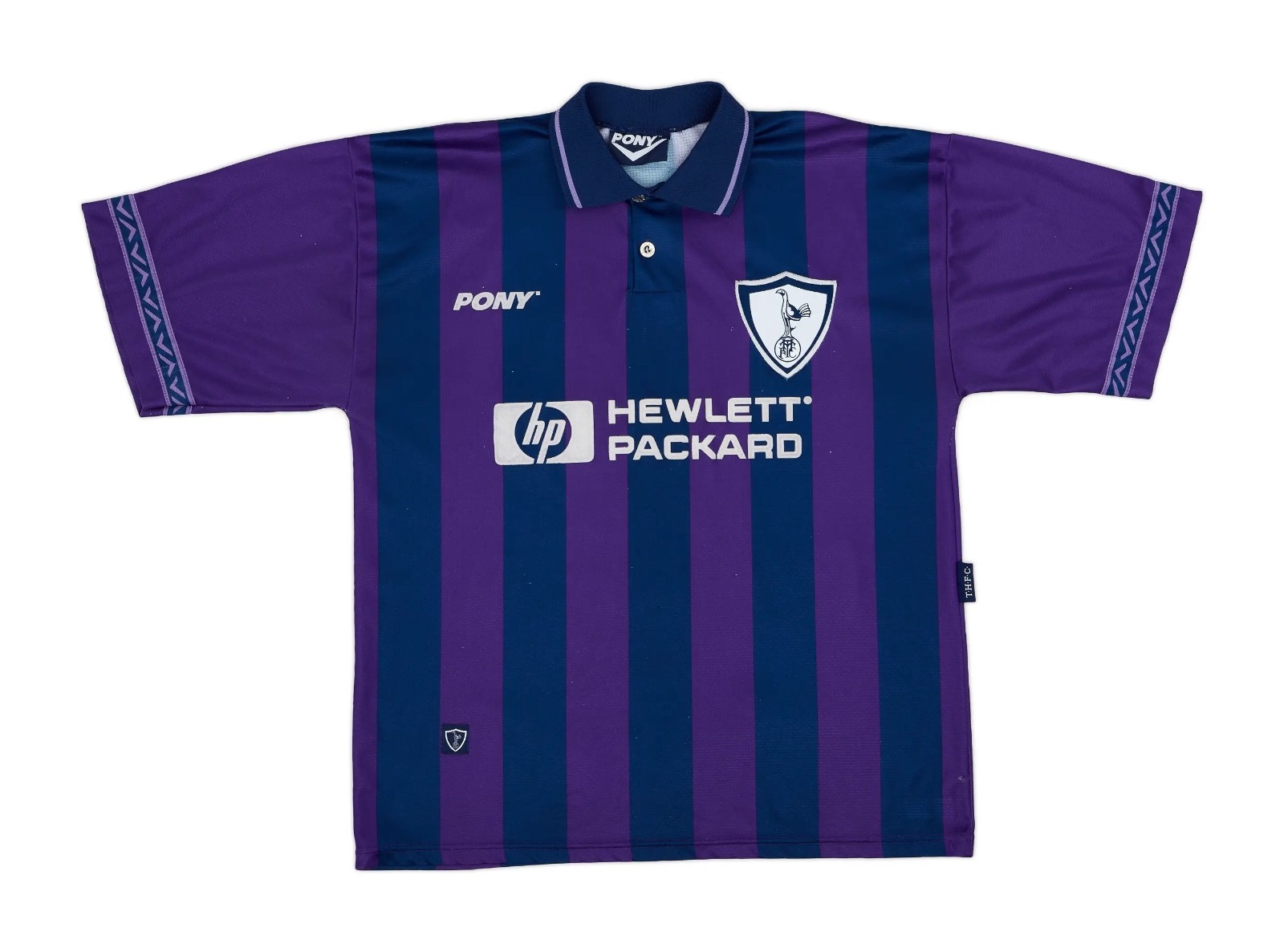 Segunda equipación de Tottenham 95-96