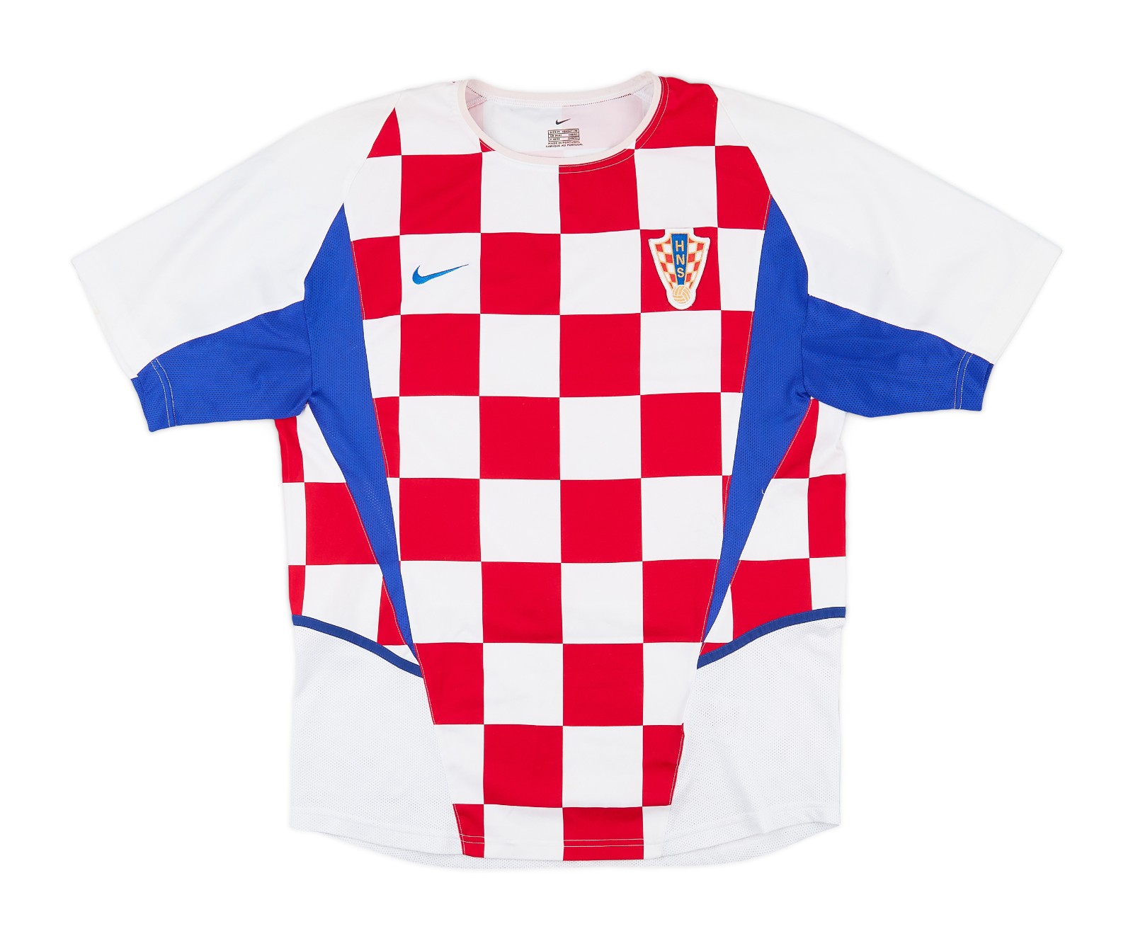 Primera equipación de Croacia 2002