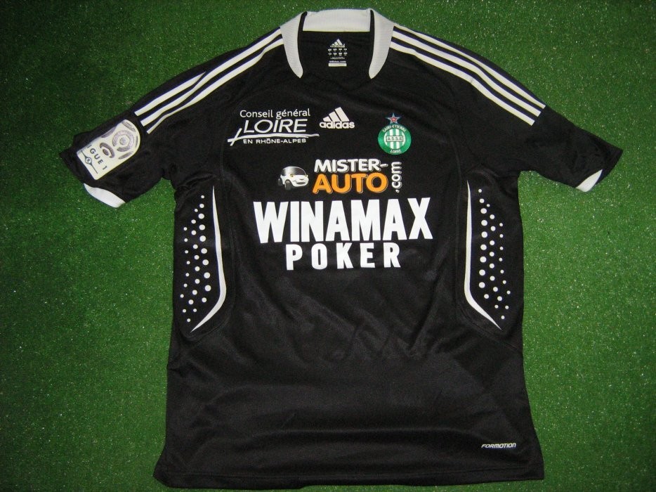 Equipación de portero de Saint-Étienne 08-09