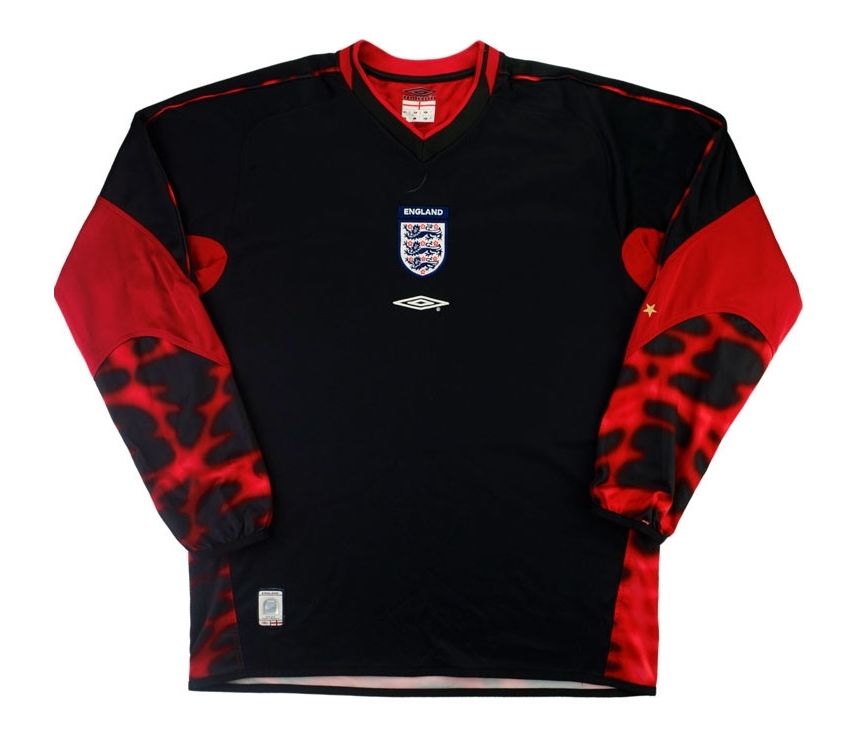 Equipación de portero de Inglaterra 2004