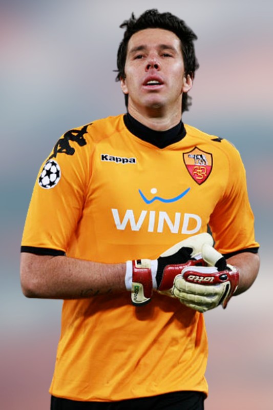 Equipación de portero de Roma 08-09