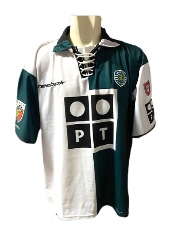 Tercera equipación de Sporting de Portugal 02-03