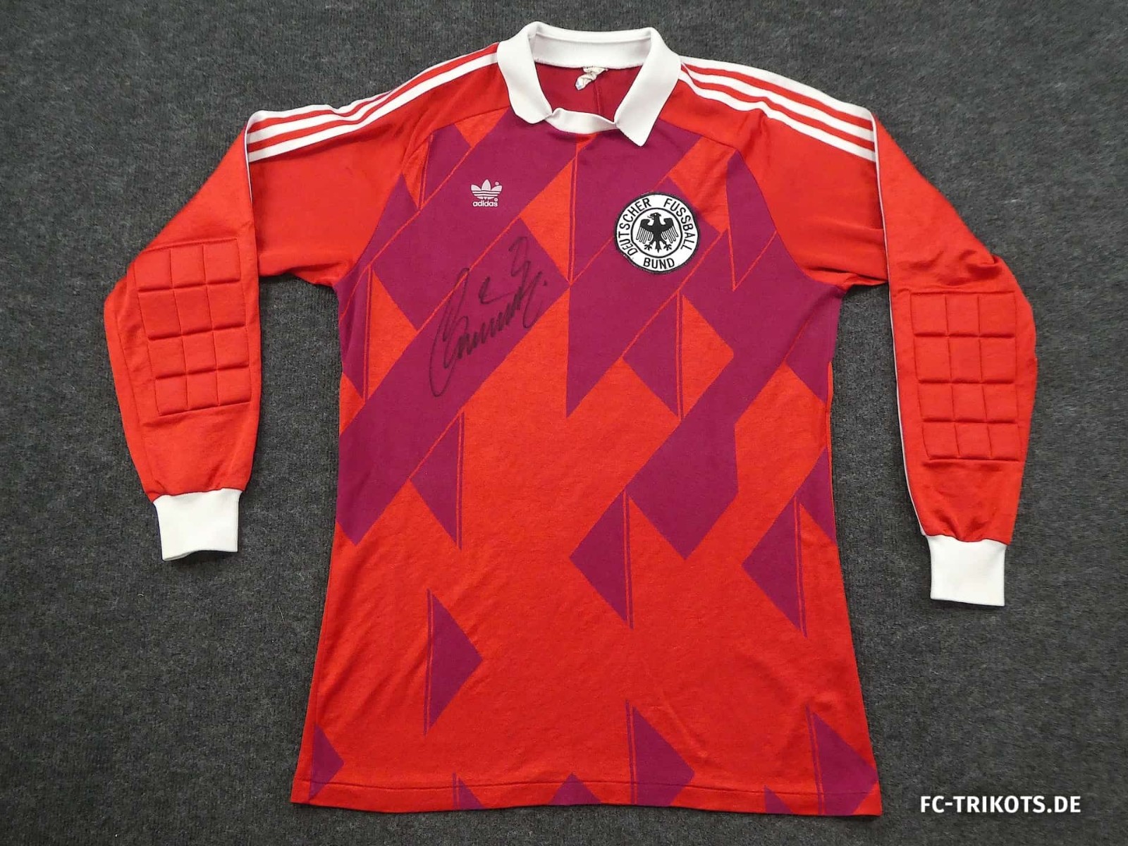 Equipación de portero de Alemania 1988