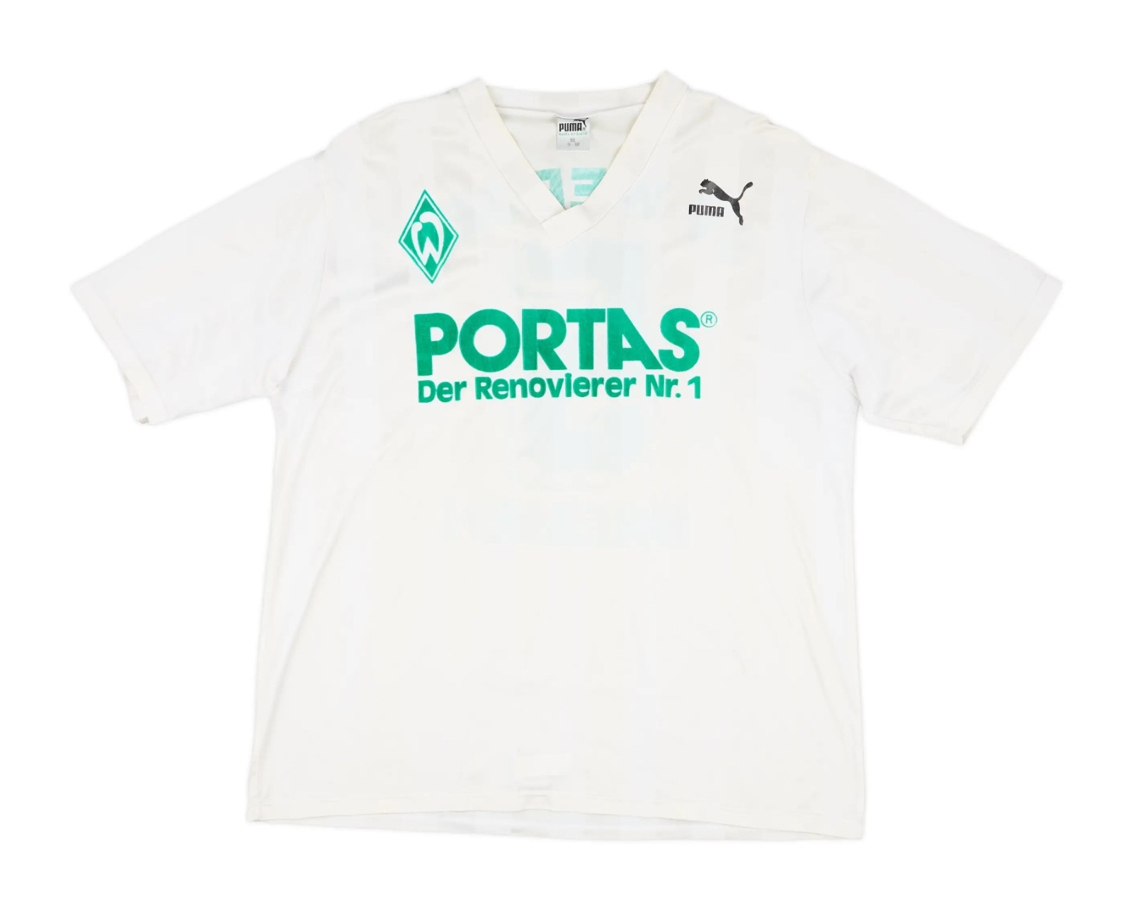 Primera equipación de Werder Bremen 90-91