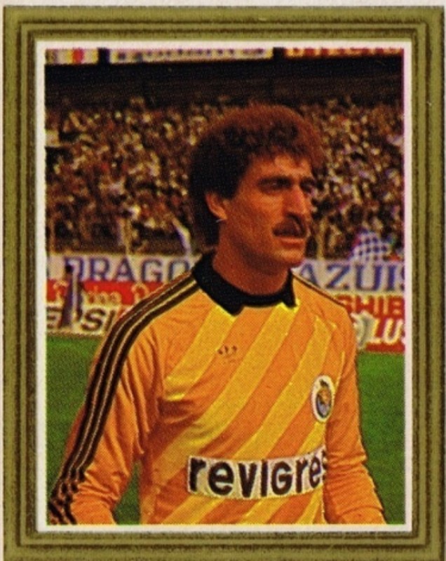 Equipación de portero de Oporto 86-87