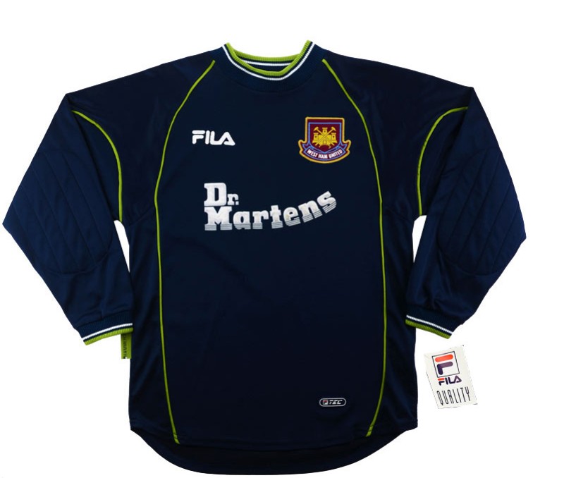 Equipación de portero de West Ham United 00-01