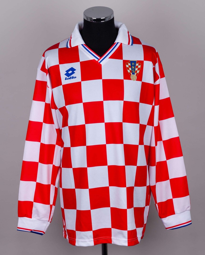 Primera equipación de Croacia 1993