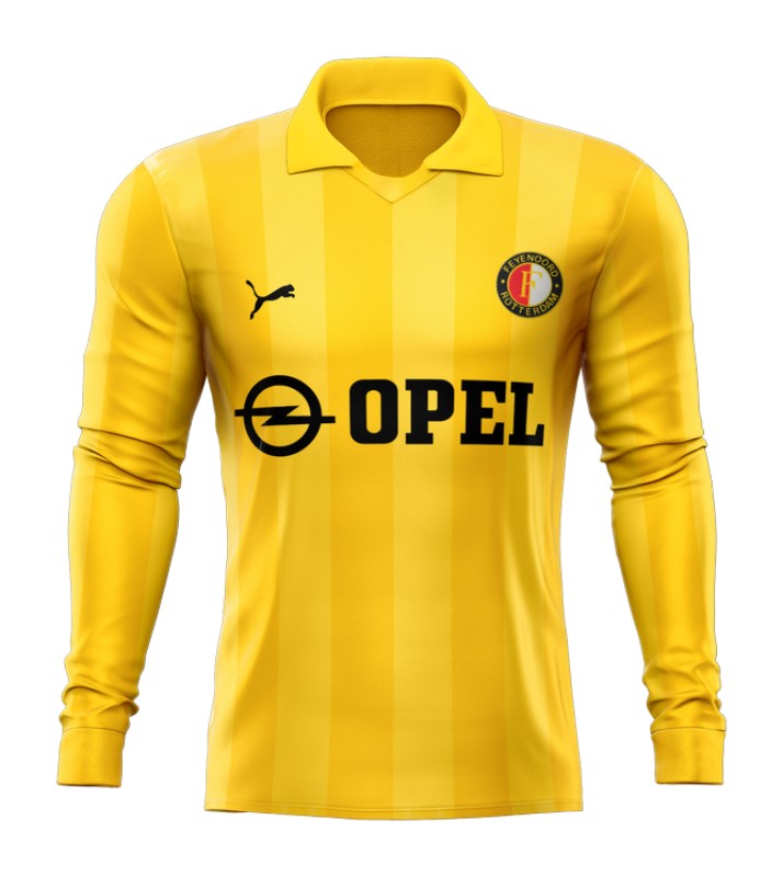 Segunda equipación de Feyenoord 84-85