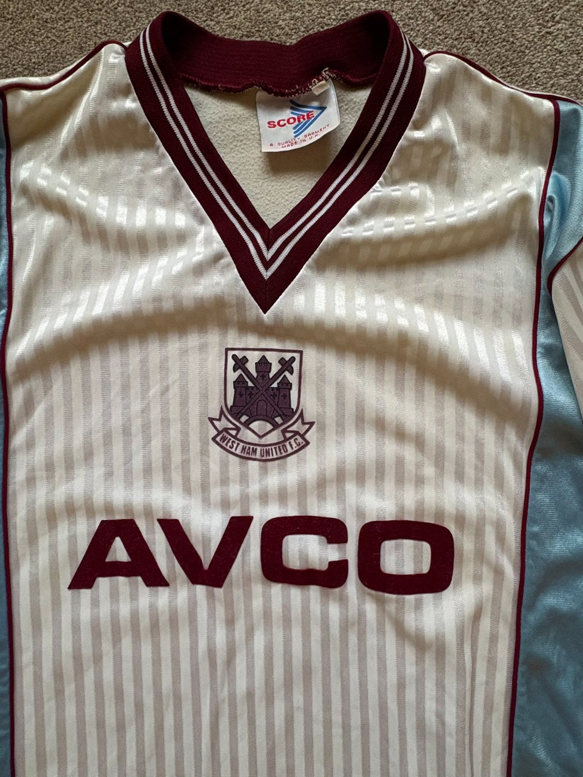 West Ham United 88-89 Visitante 3