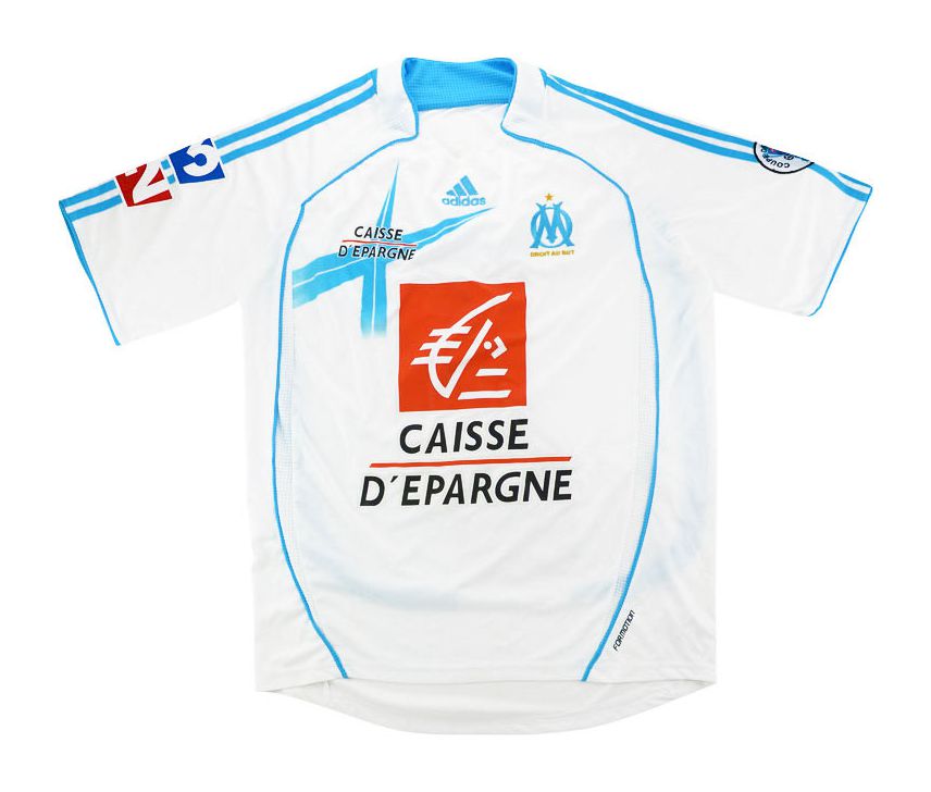 Primera equipación de Olympique de Marsella 06-07