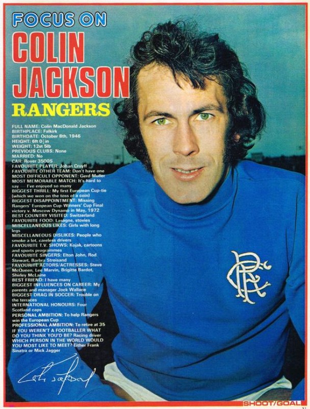Primera equipación de Glasgow Rangers 75-76