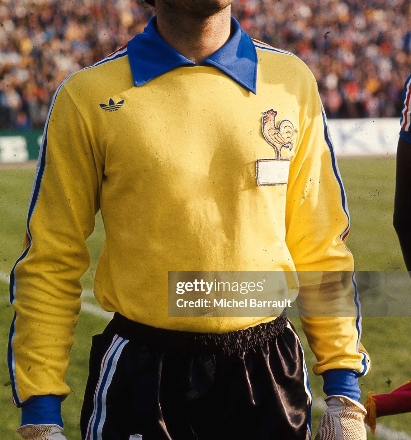 Equipación de portero de Francia 1974