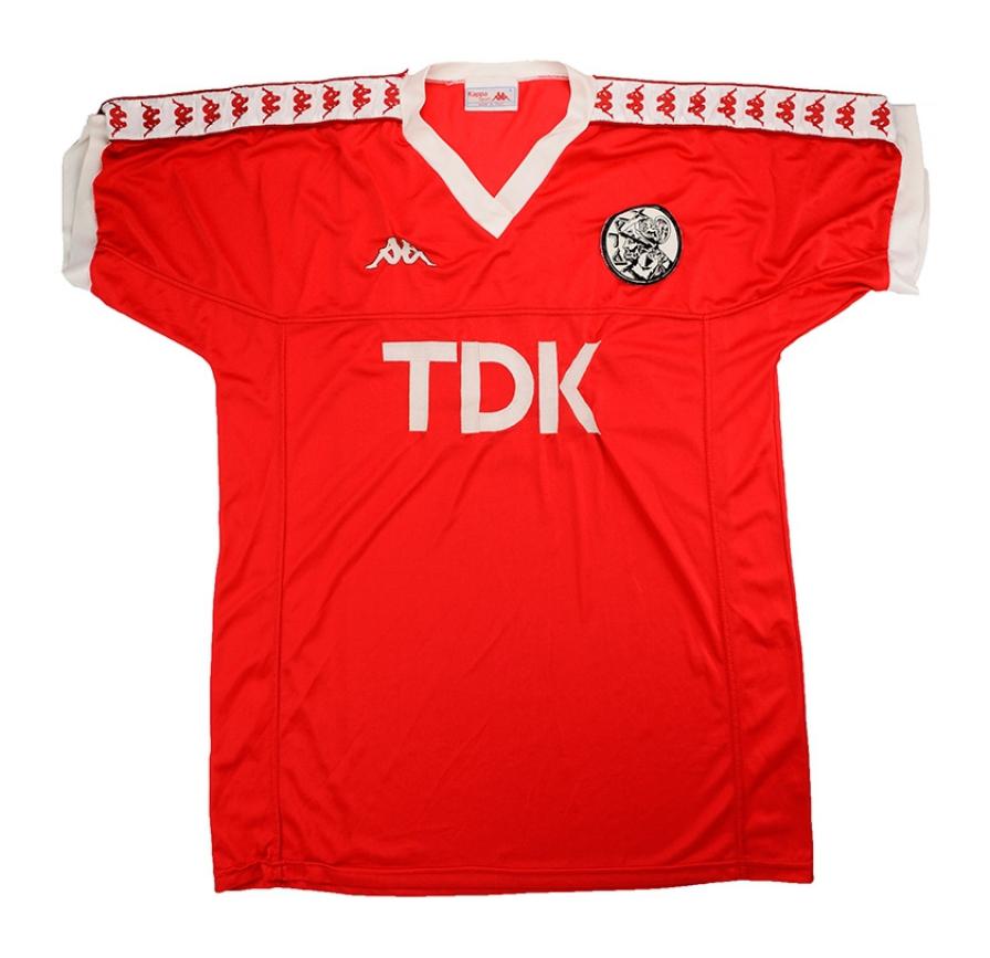 Tercera equipación de Ajax 86-87