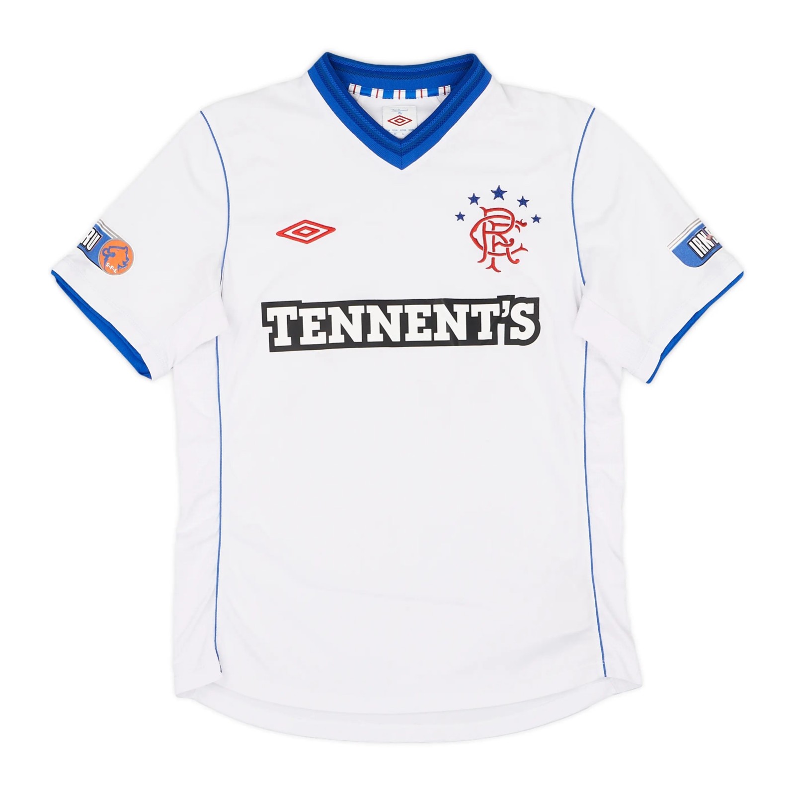 Segunda equipación de Glasgow Rangers 12-13