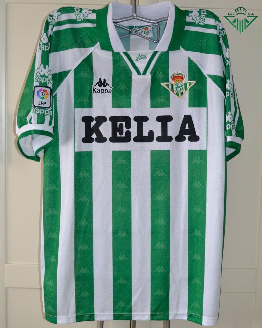 Primera equipación de Real Betis 95-96