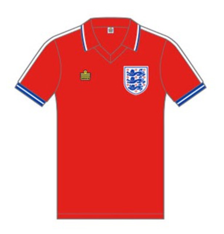 Inglaterra 1974 Visitante 2