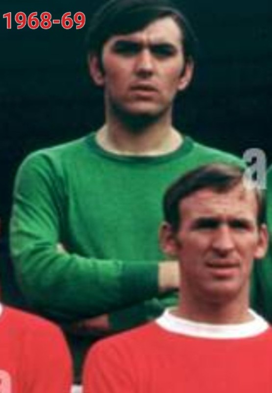 Equipación de portero de Manchester United 68-69