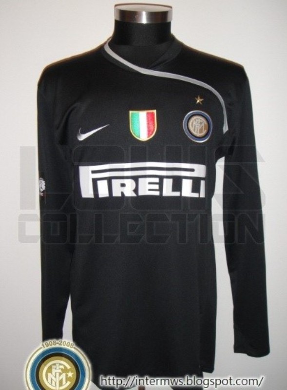 Equipación de portero de Inter de Milán 08-09