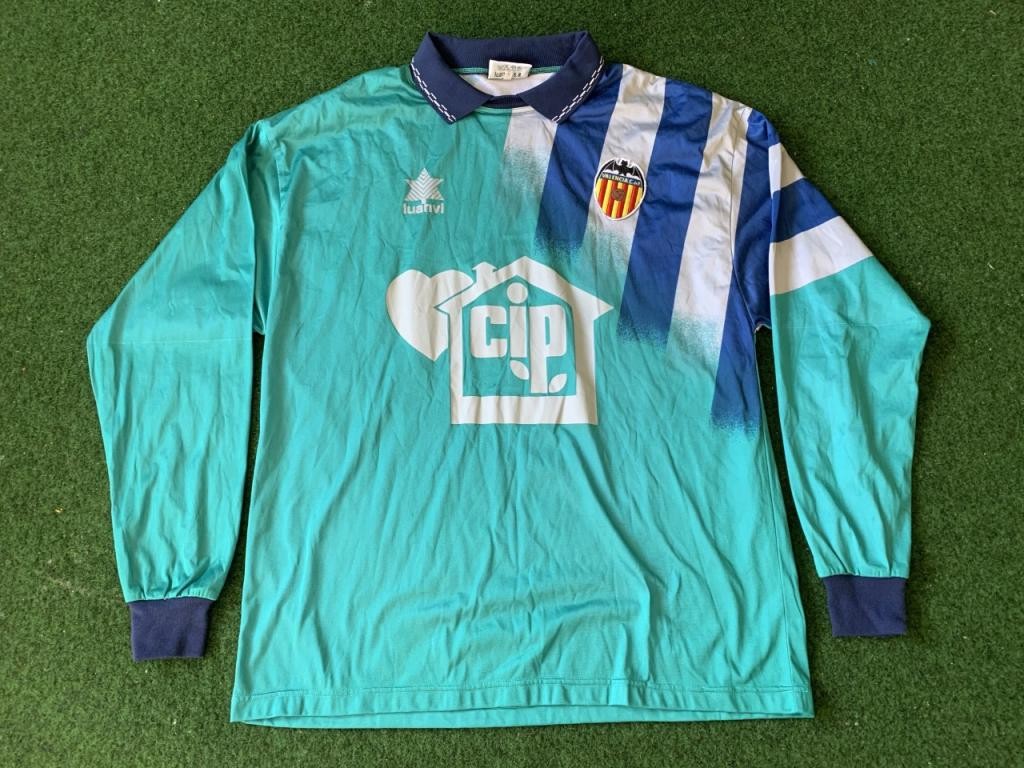 Equipación de portero de Valencia 94-95