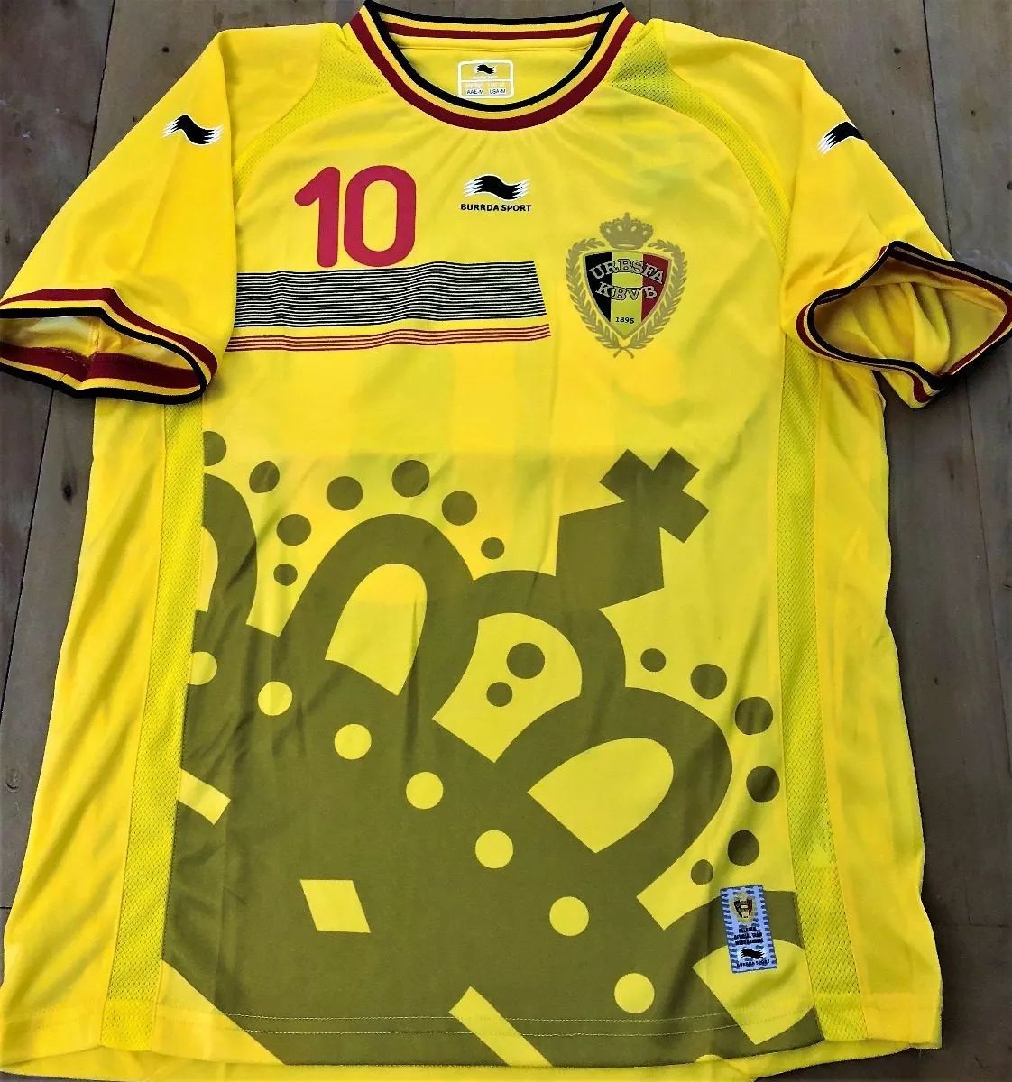 Tercera equipación de Bélgica 2014