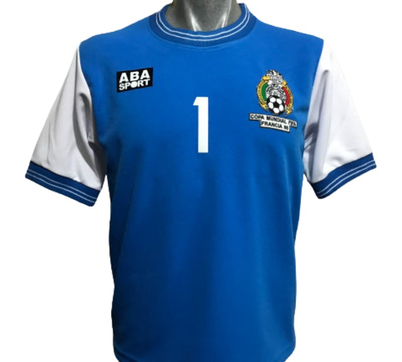 Equipación de portero de México 1998