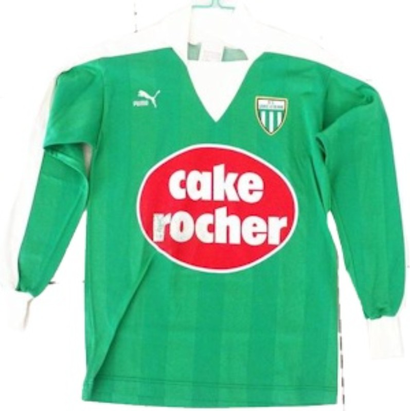 Primera equipación de Saint-Étienne 85-86