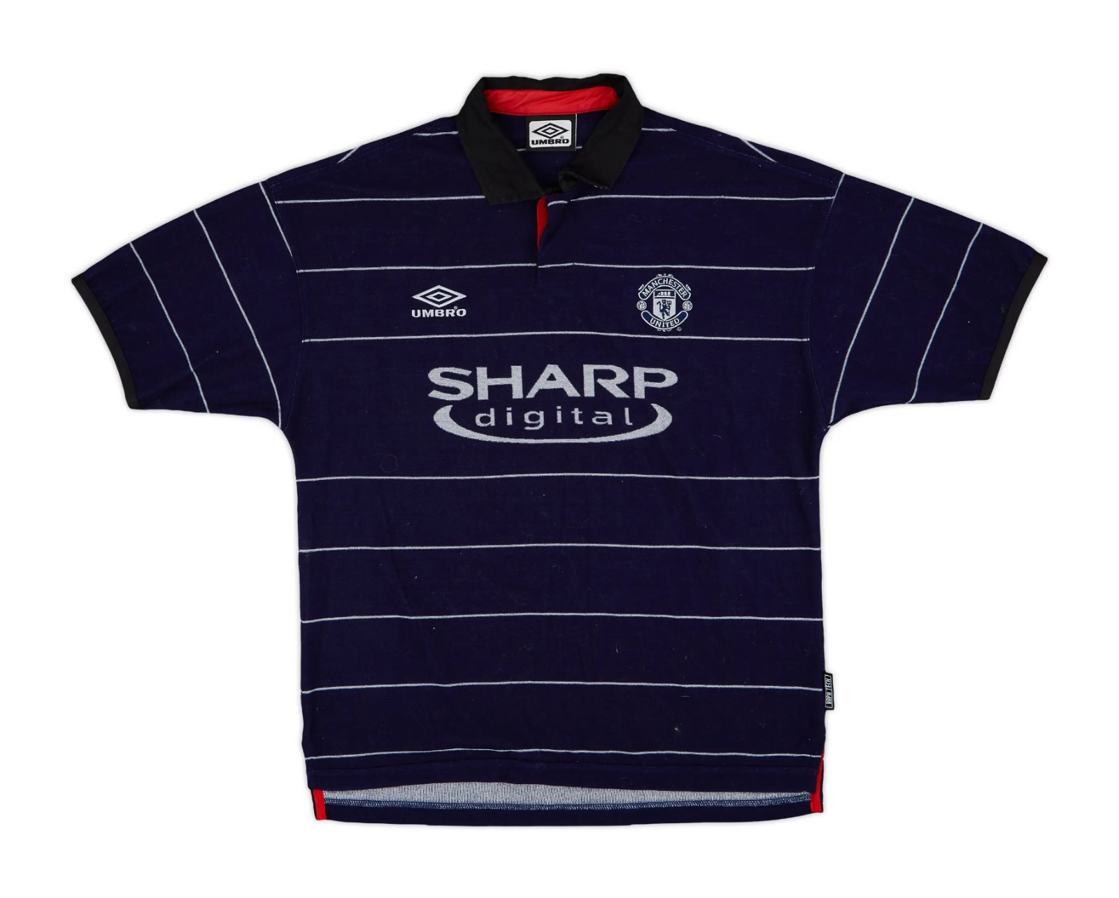Segunda equipación de Manchester United 99-00