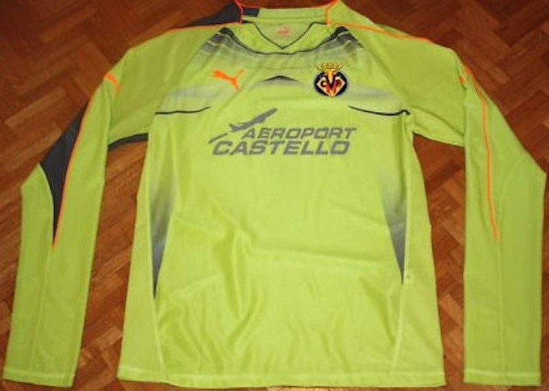 Equipación de portero de Villarreal 10-11