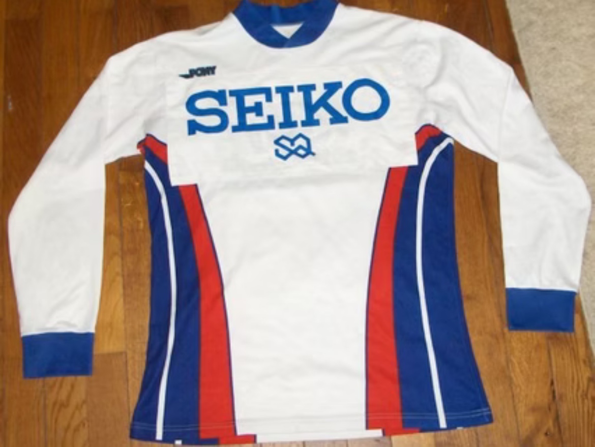 Segunda equipación de Olympique de Lyon 79-80