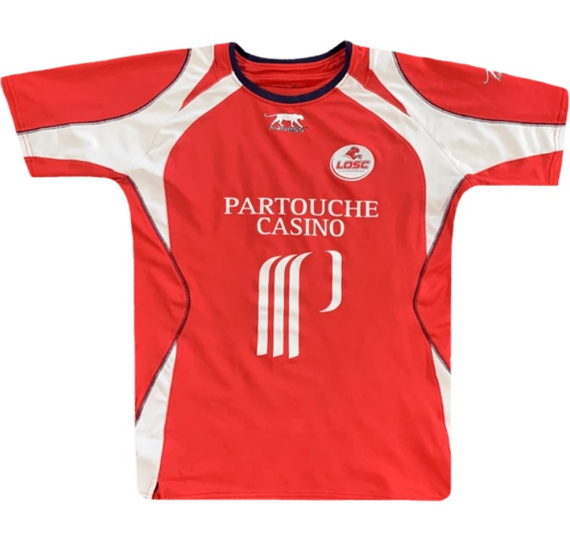Primera equipación de Lille 07-08