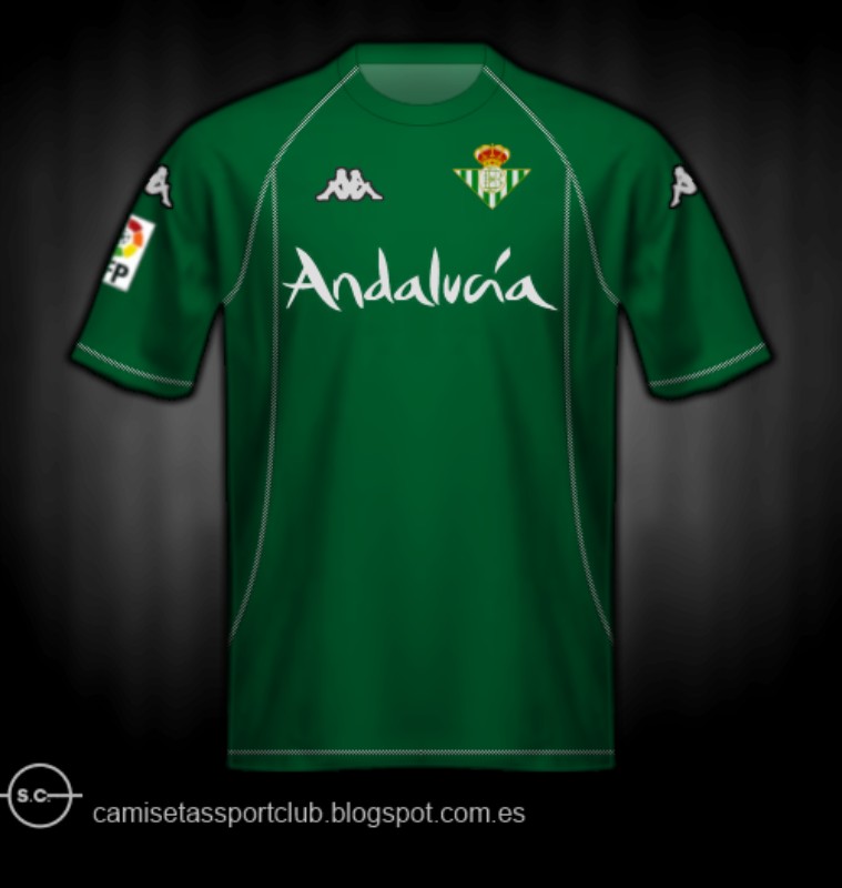 Segunda equipación de Real Betis 05-06