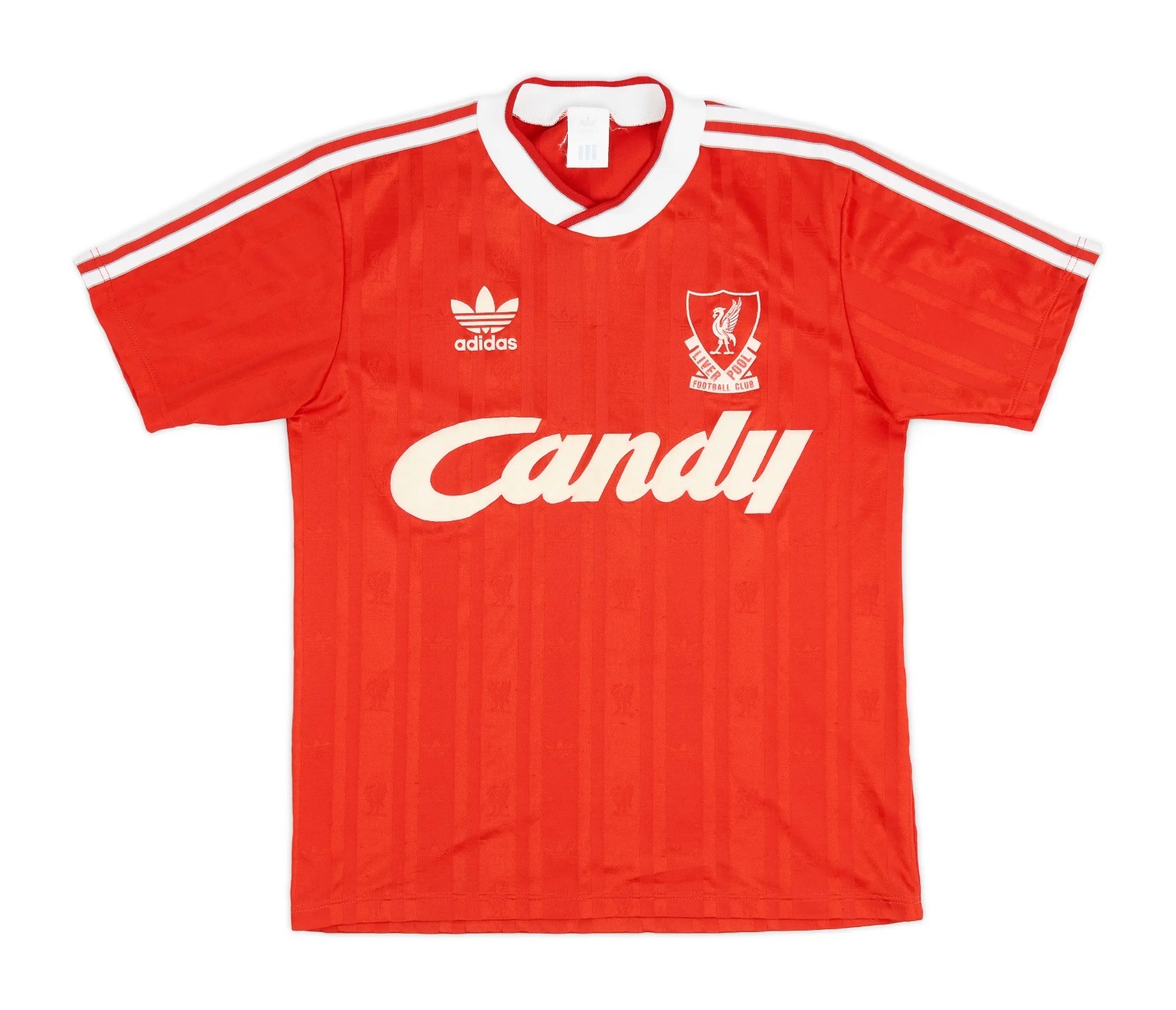 Primera equipación de LiverpoolFC 88-89